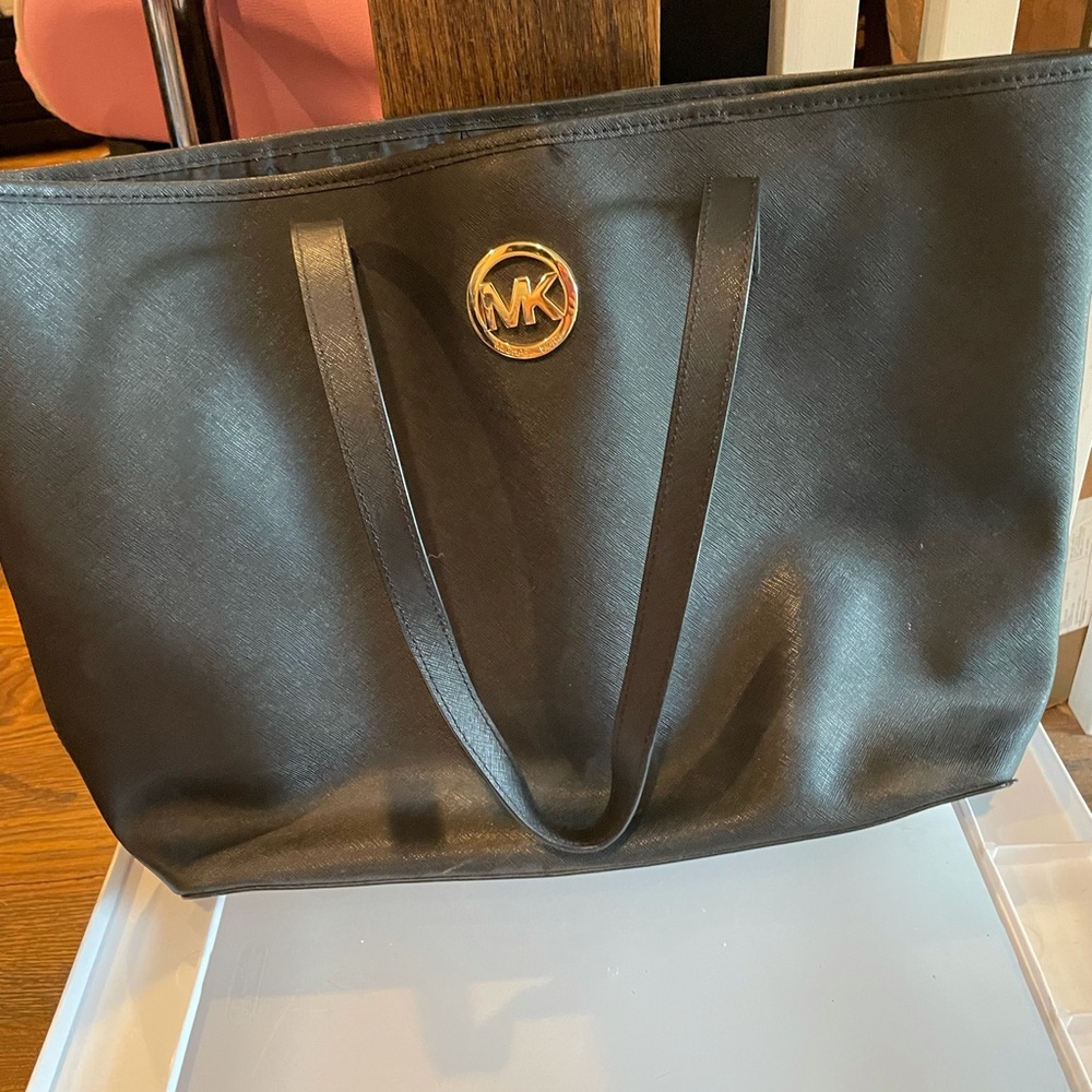 Michael Kors Black Tote Bag